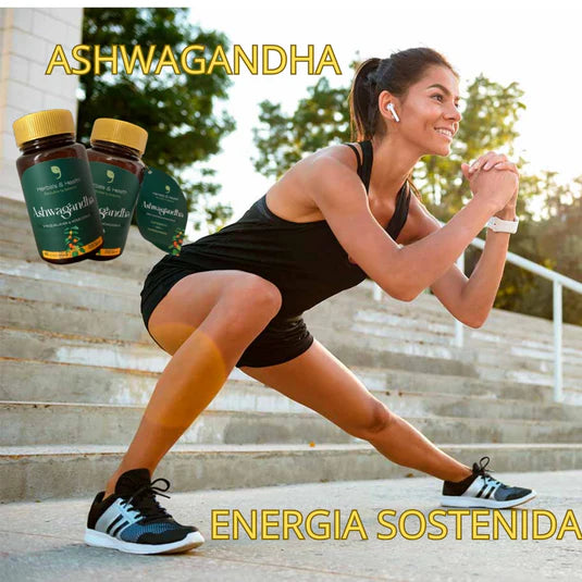 ASHWAGANDHA - REDUCE LA ANSIEDAD Y ESTRES