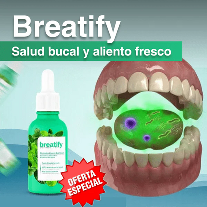 BREATIFY | GOTAS NATURALES PARA EL MAL ALIENTO IMPORTADAS