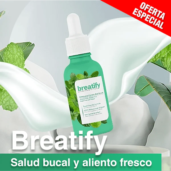 BREATIFY | GOTAS NATURALES PARA EL MAL ALIENTO IMPORTADAS