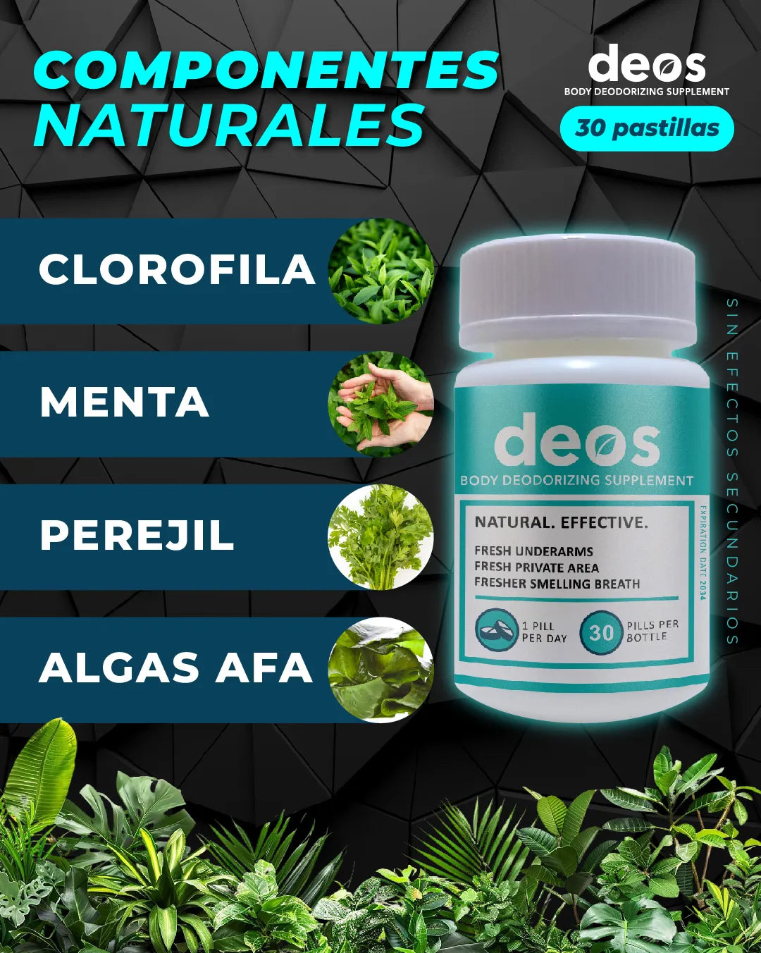DEOS - PASTILLAS ANTI OLOR